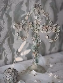 Midsommarstång Floral Green 42 cm