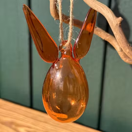 Hängande kanin påskägg L ORANGE