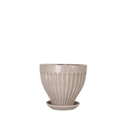 Kruka Anna 17 cm beige