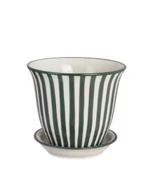 Kruka Miriam 19 cm mörkgrön