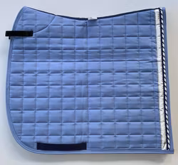 Mias RS Dressyrschabrak - Dimblå, design 6