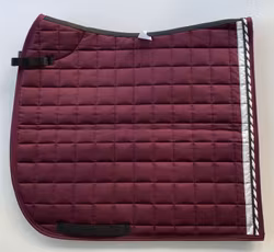 Mias RS Dressyrschabrak - Plommon, design 6