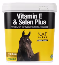 NAF Vitamin E, Selen & Lysin - pulver