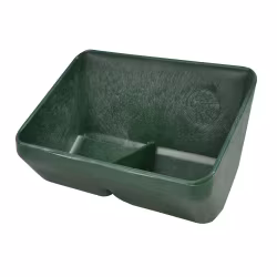 OK PLAST Mineralkrubba två fack Willabgrön