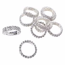 HS Flätningsband Crystal 10-pack