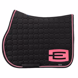 Equiline Hoppschabrak med E-logga Svart/Rosa