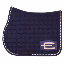 Equiline Hoppschabrak med E-logga Marin/Guld