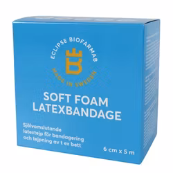 Eclipse Biofarmab Soft Foam latexbandage