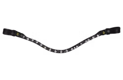 SC Browband with White/Grey crystals
