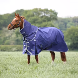 Shires Highlander 0g Täcke & Hals Set Navy