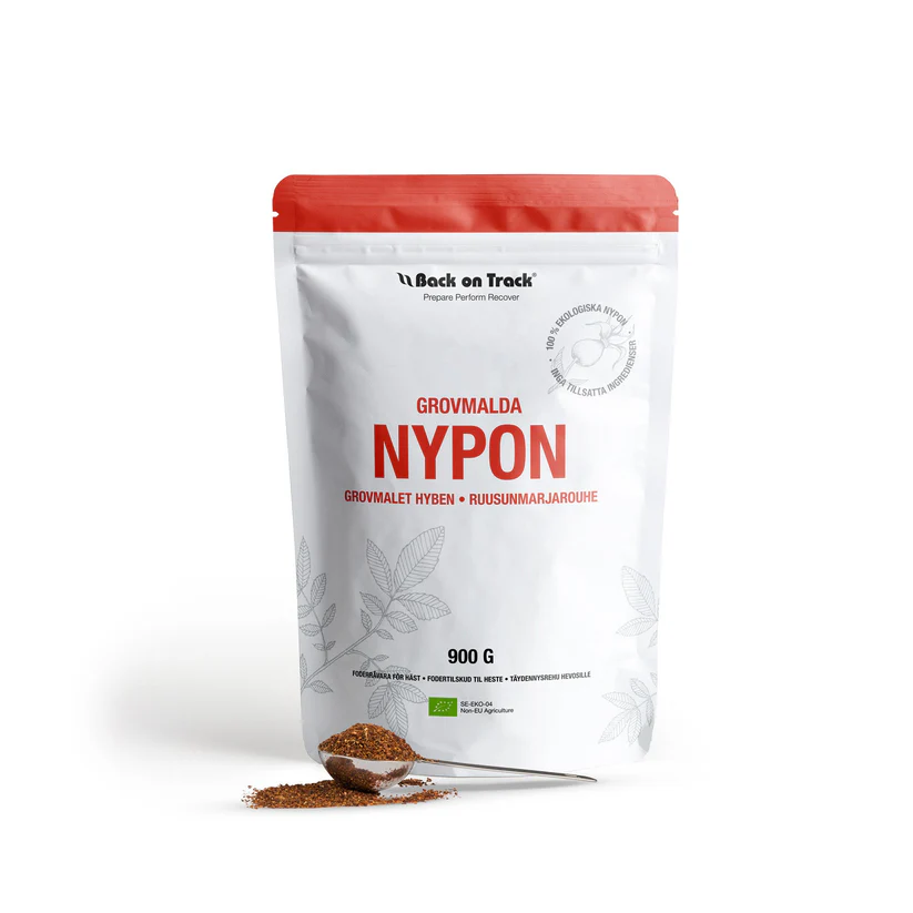 Back on Track Nyponpulver Grovmalet Foder (EKO)