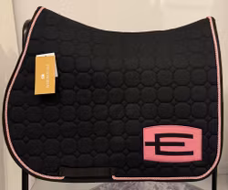 Hoppschabrak med E-logga Svart/Rosa E75