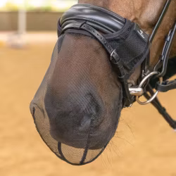 Shires FlyGuard Pro Nosnät till Träns, Black