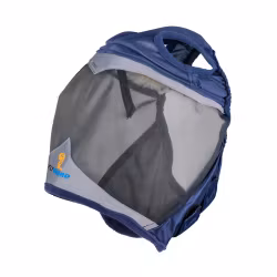 Shires FlyGuard Fine Mesh Flughuva med Öronhål, Navy