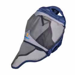 Shires FlyGuard Fine Mesh Flughuva med Öronhål & Nos, Navy