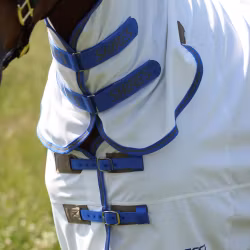 Tempest Plus Eksem- och Flugtäcke, White/Blue
