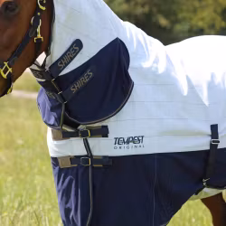Tempest Flugtäcke med Mesh White Check