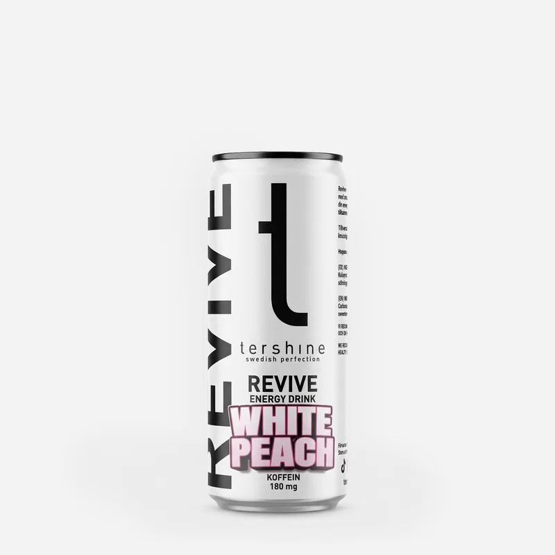 Tershine Revive White Peach Energy Drink 330ml