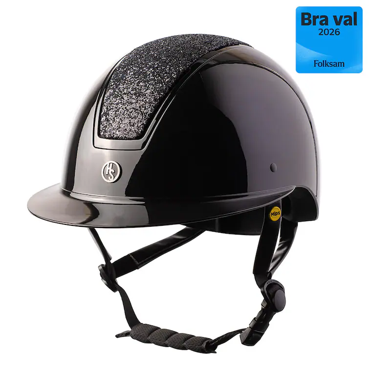 HS Ridhjälm MIPS Vision Glitter