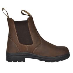 HS Jodhpurs Läder med stålhätta brun