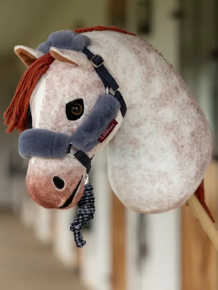 LeMieux SS26 Hobby Horse Comfort Headcollar & Leadrope Navy