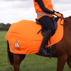 EQUI-FLECTOR® Mesh Reflex Ländtäcke, Orange