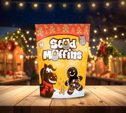 Stud Muffins Julgodis - Gingerbread