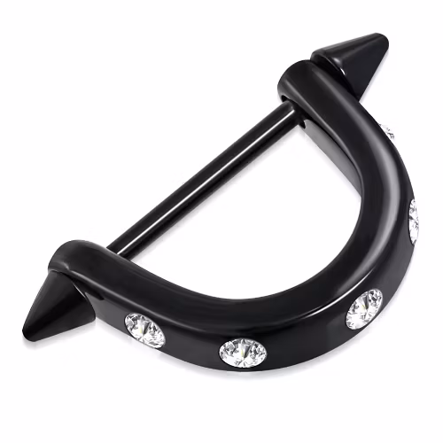 Blackline Bröstsköld med bling