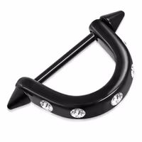 Blackline Bröstsköld med bling