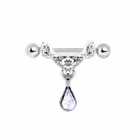 Helix med hängande ädelsten