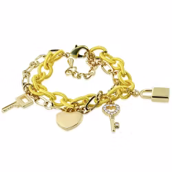 Armband med berlocker