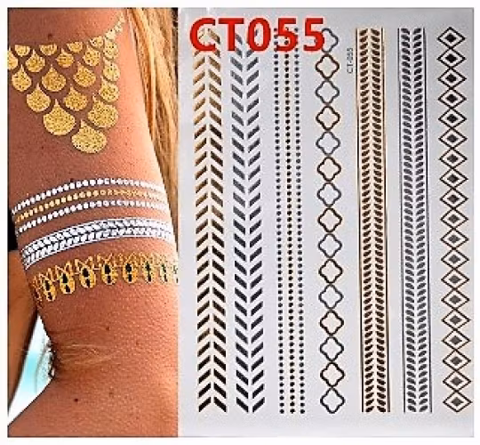 Armband stick on tatuering