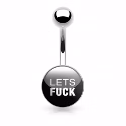 Navelpiercing Lets fuck