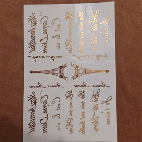 Stick on tatueringar paris