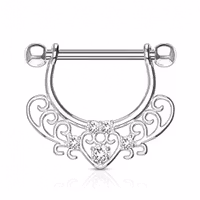 Bröstbarbell med ornament