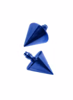 Dermal Anchor topp, blå kona