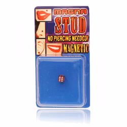 Magnetisk örhänge med tärning