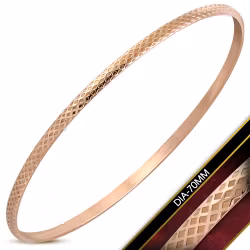 Stelt armband med guldplätering