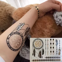 Stick on tatuering med drömfångare