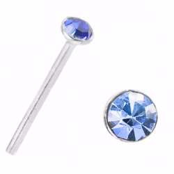 Nässmycke "Bend it yourself" med ljusblå ädelsten