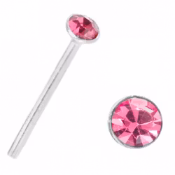 Nässmycke "Bend it yourself" med rosa ädelsten