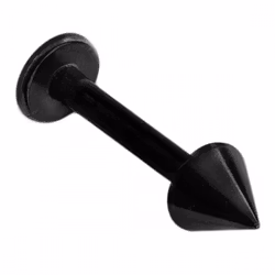 Svart labret med kona