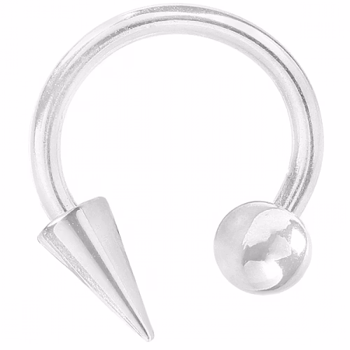 1,2mm hästsko med boll och lång kona