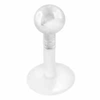 Bioflex labret piercing med boll