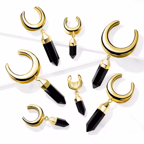 Saddle spreader med onyx hänge