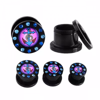 Plugg med ankare och ädelstenar