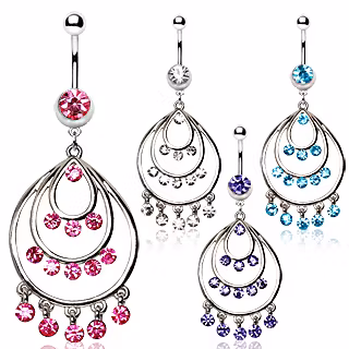 Navelpiercing stone circle