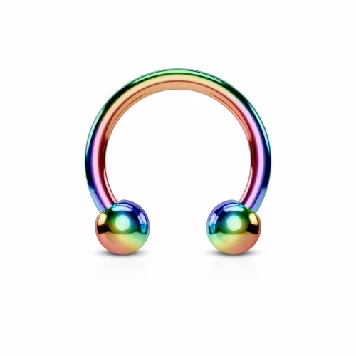 Regnbågsfärgad hästsko