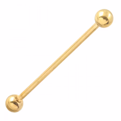 Guldfärgad industrial