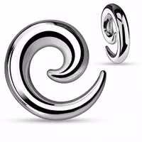 Töjsmycke spiral i lättmetall